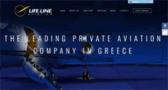 Desktop Screenshot of lifelineaviation.com